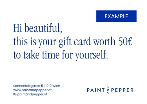 Paint and Pepper Gift Cards