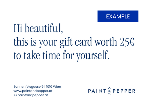 Paint and Pepper Gift Cards